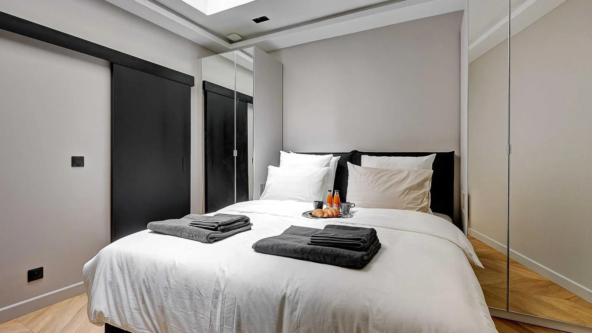 Elegant Apartment With Ac - 3Br-10P- Le Marais Paris 0*,